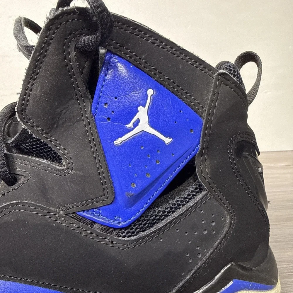 Jordan Flight 45 342964-042‎ Black Royal Blue Men's Size 11 Basketball Shoes